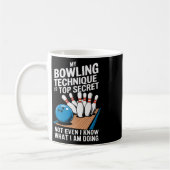 Mein Bowling Technique Funny Bowling 1 Kaffeetasse (Links)