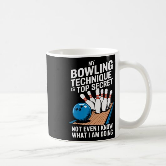 Mein Bowling Technique Funny Bowling 1 Kaffeetasse (Rechts)