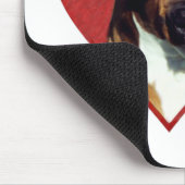Mein Boxer Valentine Mousepad (Ecke)