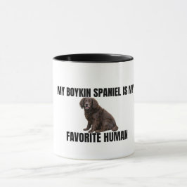 Mein Boykin Spaniel ist meine Lieblingsmenschentas Tasse