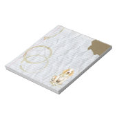 Mein Bracco Italiano hat meinen Lektionsplan angen Notizblock (Rotiert)