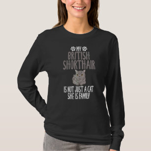 Mein britischer Kurzschluss ist nicht nur eine Kat T-Shirt