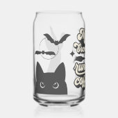 Mein Broomstick läuft auf der Tasse des Kaffees, H Dosenglas (Vorderseite)