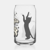 Mein Broomstick läuft auf der Tasse des Kaffees, H Dosenglas (Rückseite)