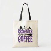 Mein Broomstick läuft Cool auf kaffensabhängigen H Tragetasche (Vorne)