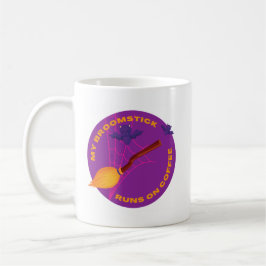 Mein Broomstick trinkt Kaffee Kaffeetasse