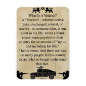 Mein Bruder, der Veteran Magnet (Vertikal)