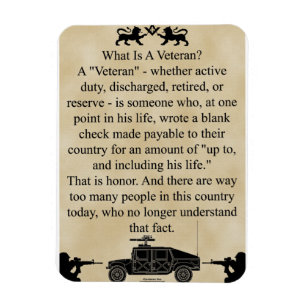 Mein Bruder, der Veteran Magnet