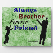 MEIN BRUDER FOTOPLATTE (Vorderseite)