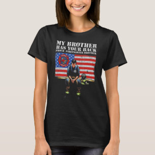 Mein Bruder hat deinen auf den Rücken stolzen Feue T-Shirt