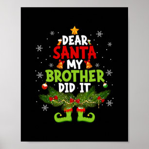 Mein Bruder hat es getan, um Christa zu entspreche Poster