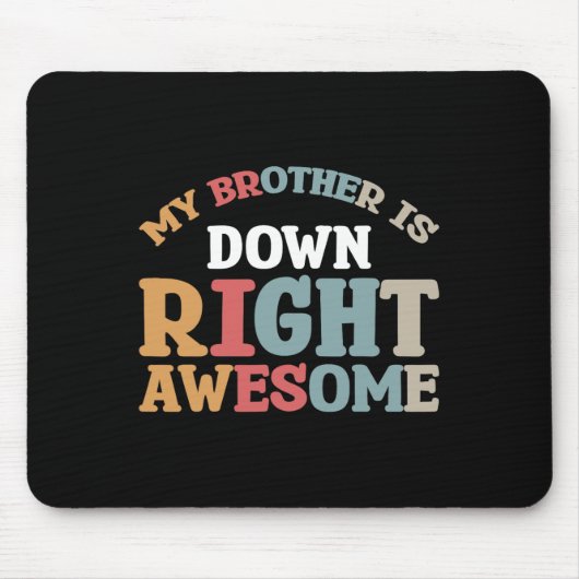 Mein Bruder hat recht Phantastisch Mousepad (Vorne)