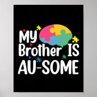 Mein Bruder ist Au-some Autismus Awareness Sibling