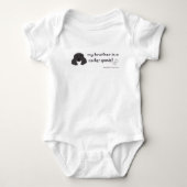 Mein Bruder ist Cocker Spanier Baby Strampler (Vorderseite)