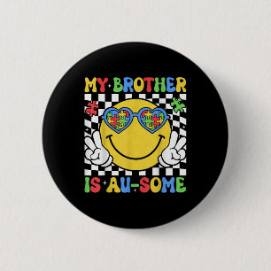 Mein Bruder ist die Phantastische Autismus-Sensibi Button