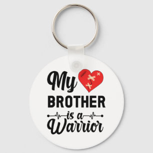 Mein Bruder ist ein Bruder von Chd Warrior Bruder, Schlüsselanhänger