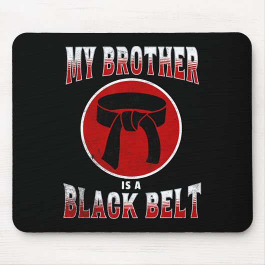 Mein Bruder ist ein Karate der Kampfkünste aus dem Mousepad (Vorne)