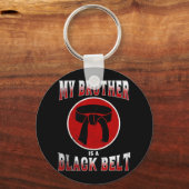 Mein Bruder ist ein Karate der Kampfkünste aus dem Schlüsselanhänger (Vorderseite)