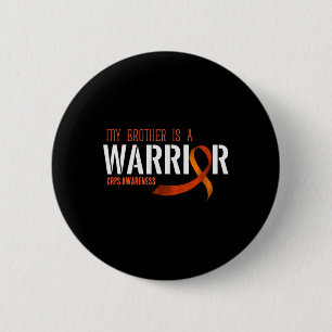 Mein Bruder ist ein Krieger-Crps-Bewusstseinsmonat Button