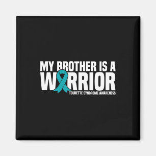 Mein Bruder ist ein Krieger-Tourette-Syndrom Aware Magnet