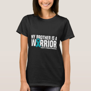 Mein Bruder ist ein Krieger-Tourette-Syndrom Aware T-Shirt