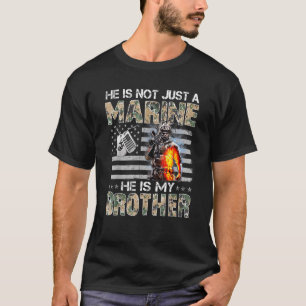 Mein Bruder ist ein Schiff für Schwester, Bruder e T-Shirt