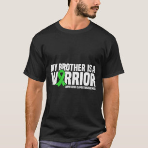 Mein Bruder ist ein Warrior-Lymphomen-Krebs-Bewuss T-Shirt