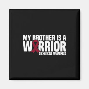 Mein Bruder ist ein Warrior-Sichelzellenbewusstsei Magnet