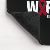 Mein Bruder ist ein Warrior-Sichelzellenbewusstsei Mousepad (Ecke)