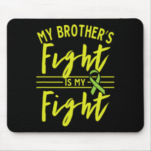 Mein Bruder kämpft gegen meine Nierenerkrankung vo Mousepad
