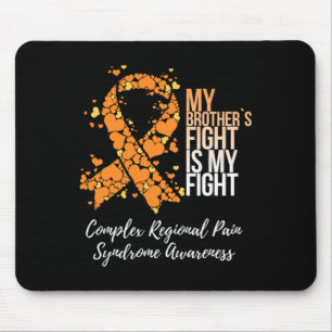 Mein Bruder kämpft komplexes regionales Schmerzsyn Mousepad