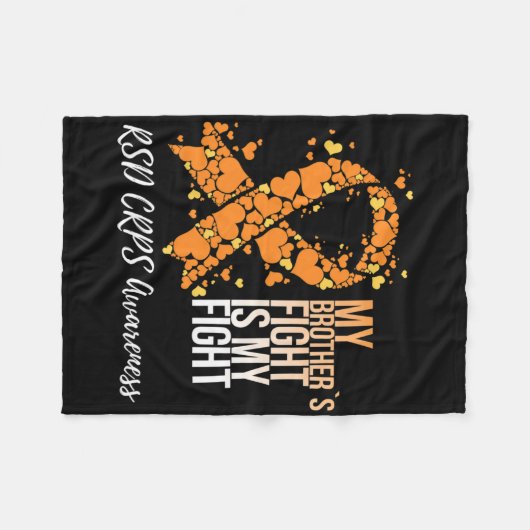 Mein Bruder kämpft mit dem RSS-Krimi Fleecedecke (Vorderseite (Horizontal))