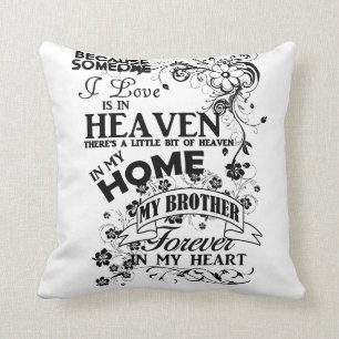 Mein Bruder liebt das Gedächtnis, Erinnerung Kissen