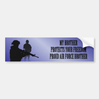 Mein Bruder schützt Ihre Freiheit (Luftwaffe Autoaufkleber