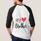 Mein Bruder T-Shirt (Rückseite)