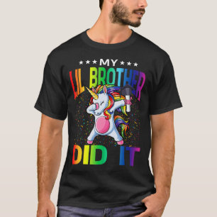 Mein Bruder von Lil hat es Abschluss gemacht Unico T-Shirt