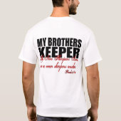 Mein Bruder-Wächter T-Shirt (Rückseite)