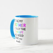 Mein Bruder zu sein ist wirklich das einzige Gesch Tasse (Vorderseite Links)