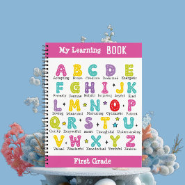 Mein Buch individuelle Name in bunten Buchstaben