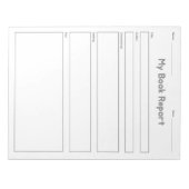 Mein Buchbericht Notizblock (Vorderseite)