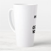 MEIN BUCHCLUB LEST NUR WEINETIKETTEN - MILCHTASSE (Linke Ecke)