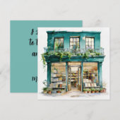 Mein Buchladen  Mitteilungskarte (Vorne/Hinten)