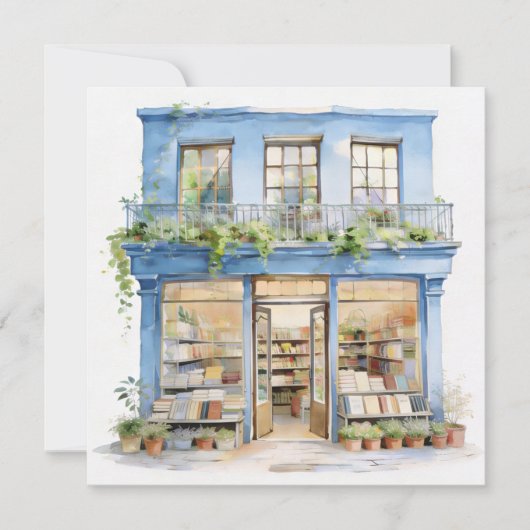 Mein Buchladen  Mitteilungskarte (Vorderseite)