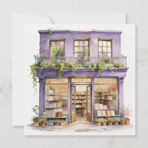 Mein Buchladen  Mitteilungskarte