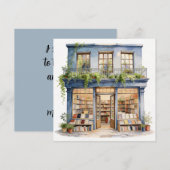 Mein Buchladen  Mitteilungskarte (Vorne/Hinten)