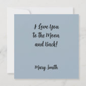 Mein Buchladen  Mitteilungskarte (Rückseite)