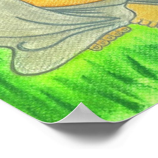 Mein Buddhas Poster (Ecke)