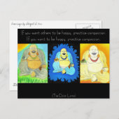 Mein Buddhas Postkarte (Vorne/Hinten)