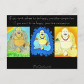 Mein Buddhas Postkarte (Vorderseite)