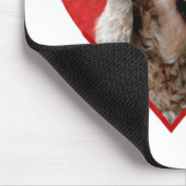 Mein Buff Cocker Spaniel Valentine Mousepad (Ecke)
